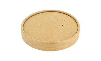 Couvercle p. Bol Kraft 900ml - 20x25 pcs